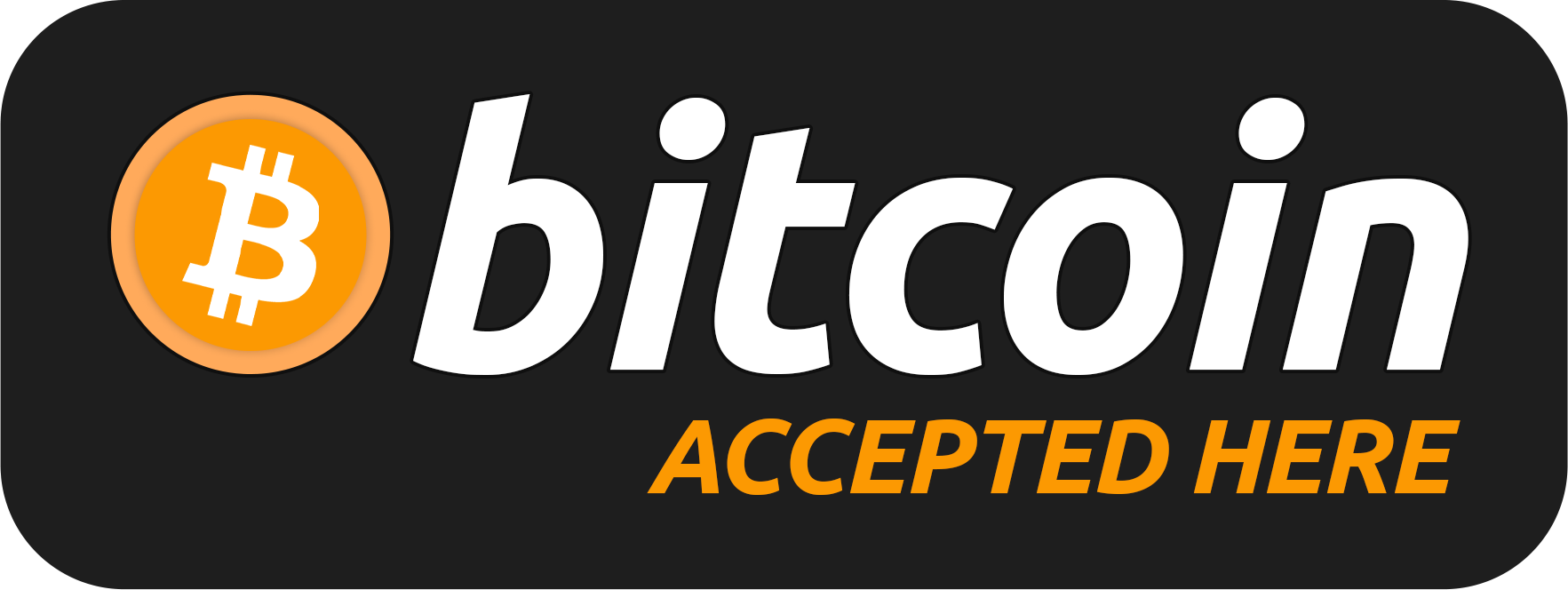 Bitcoin Accepted Here